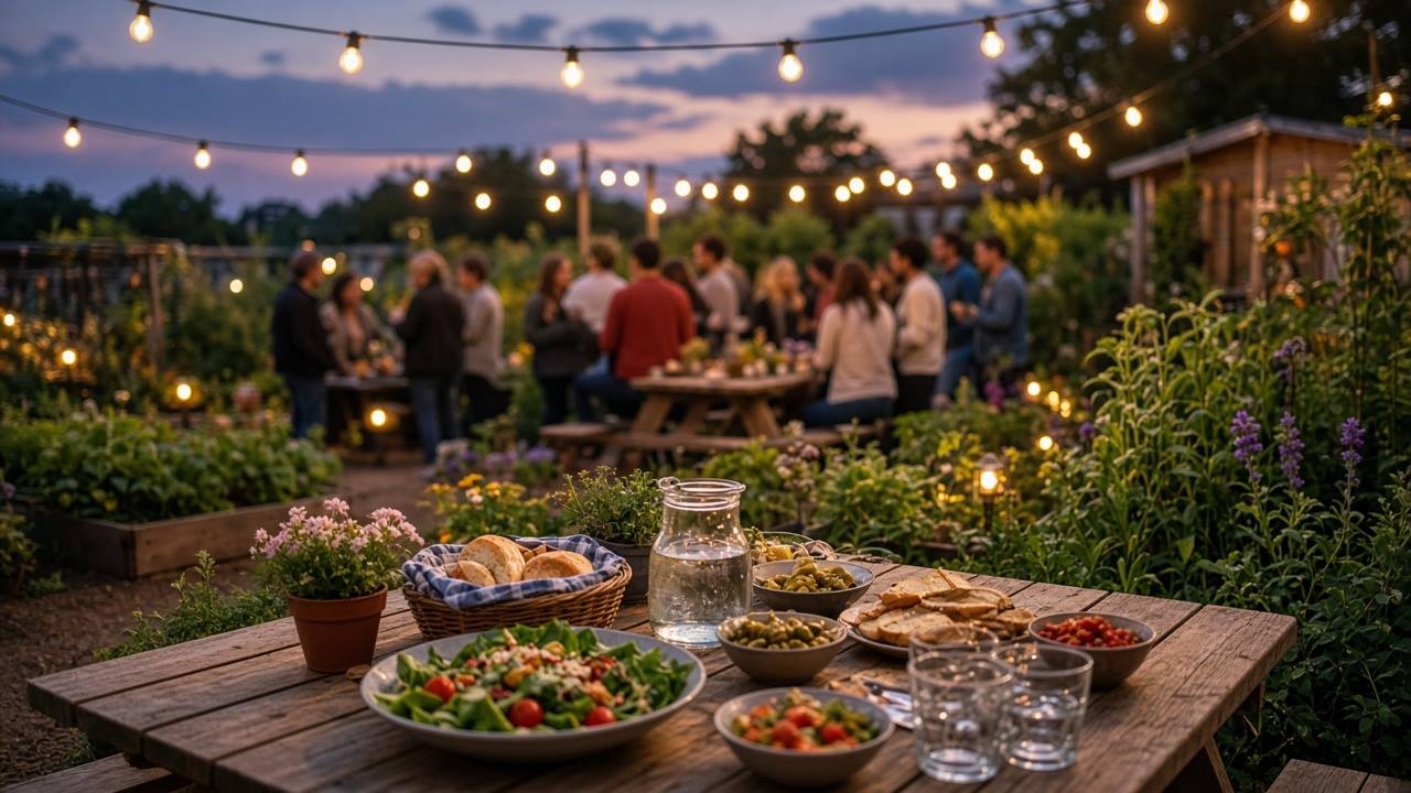 Community garden meetup